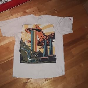 ELEMENT  INDUSTRIAL RAINBOW WASH T-SHIRT